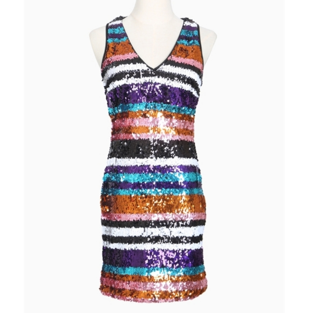 SAMPLE Sequin Mini Dress